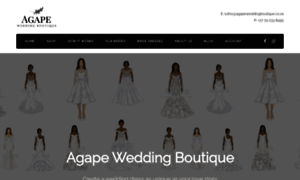 Agapeweddingboutique.co.za thumbnail