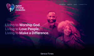 Agapeworshipministries.org thumbnail