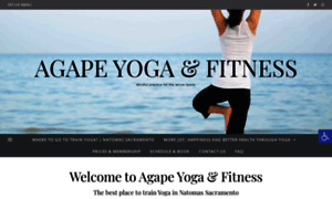 Agapeyogaandfitness.com thumbnail