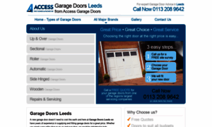 Agaragedoorsleeds.co.uk thumbnail