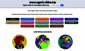 Agario-skins.top thumbnail