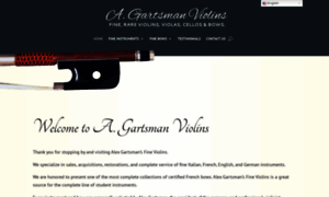 Agartsmanviolins.com thumbnail