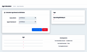 Age-calculators.com thumbnail
