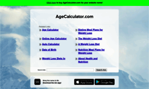 Agecalculator.com thumbnail