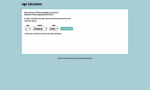 Agecalculator.in thumbnail