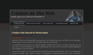 Agencecreationsiteweb.fr thumbnail