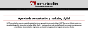 Agencia.facomunicacion.com thumbnail