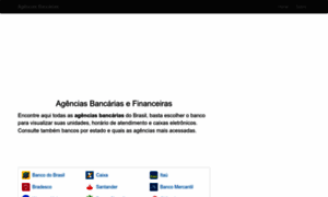 Agenciasbancarias.net thumbnail