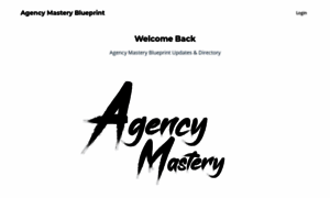 Agency-mastery-blueprint.mykajabi.com thumbnail