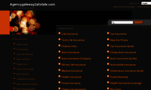 Agencygateway2allstate.com thumbnail