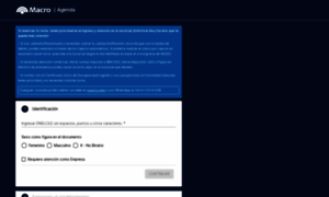 Agenda.macro.com.ar thumbnail