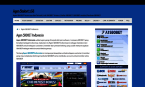 Agensbobet168.com thumbnail