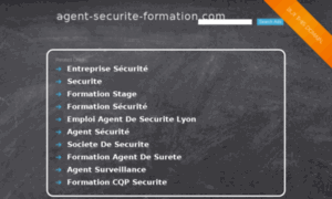 Agent-securite-formation.com thumbnail