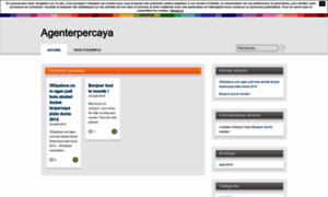 Agenterpercaya.unblog.fr thumbnail