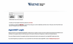 Agentnet.wayneinsgroup.com thumbnail