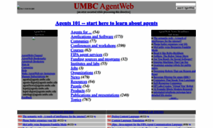 Agents.umbc.edu thumbnail