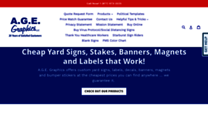 Ageyardsigns.com thumbnail