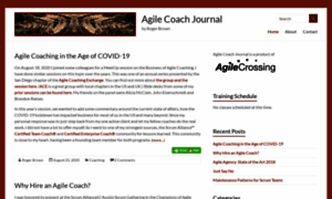 Agilecoachjournal.com thumbnail