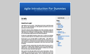 Agileintro.wordpress.com thumbnail