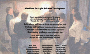 Agilemanifesto.org thumbnail