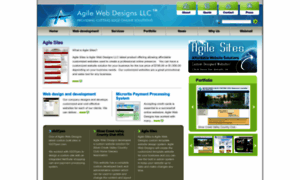 Agilewebdesigns.com thumbnail