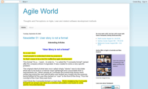 Agileworld.blogspot.com thumbnail