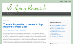 Agingresearch.com thumbnail