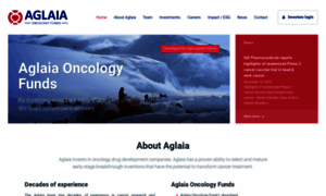 Aglaia-oncology.com thumbnail