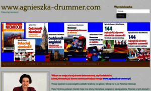 Agnieszka-drummer.com thumbnail