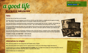 Agoodlifewithoutreligion.com thumbnail