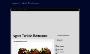 Agoraturkishrestaurant.com thumbnail