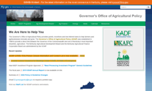Agpolicy.ky.gov thumbnail