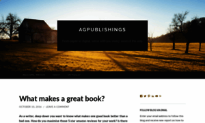 Agpublishings.wordpress.com thumbnail