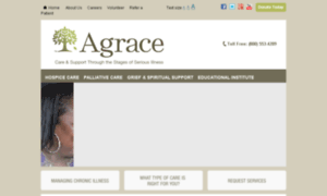 Agracehospicecare.org thumbnail