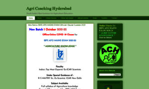 Agricoachinghyderabad.com thumbnail