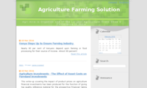 Agriculture-solution.sosblogs.com thumbnail
