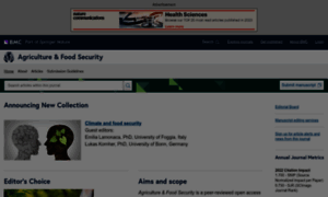 Agricultureandfoodsecurity.biomedcentral.com thumbnail