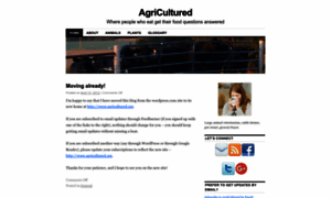 Agriculturedblog.wordpress.com thumbnail