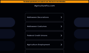 Agriculturefcu.com thumbnail