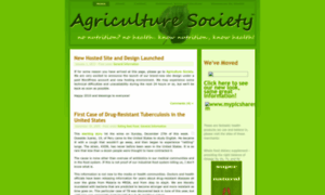Agriculturesociety.wordpress.com thumbnail