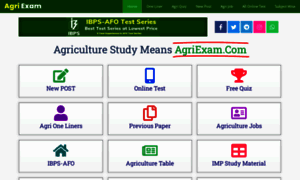 Agriexam.com thumbnail