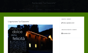 Agriturismolecasarette.it thumbnail