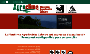 Agroclima.cenicafe.org thumbnail