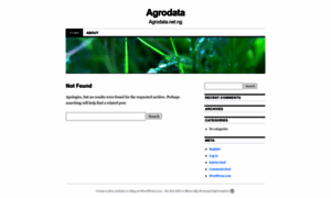 Agrodatabase.wordpress.com thumbnail