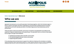Agropolis.org thumbnail