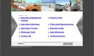 Agroproductindia.com thumbnail