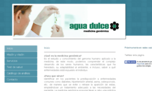 Aguadulce-genomics.com thumbnail
