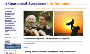 Aguaranteedacceptancelifeinsurance.com thumbnail