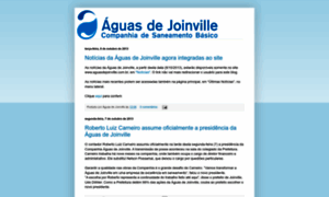 Aguasdejoinville.blogspot.com thumbnail