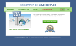 Agup-berlin.de thumbnail